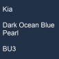 Preview: Kia, Dark Ocean Blue Pearl, BU3.